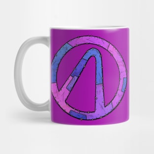 Vault Symbol Stitched Eridium - Borderlands Mug